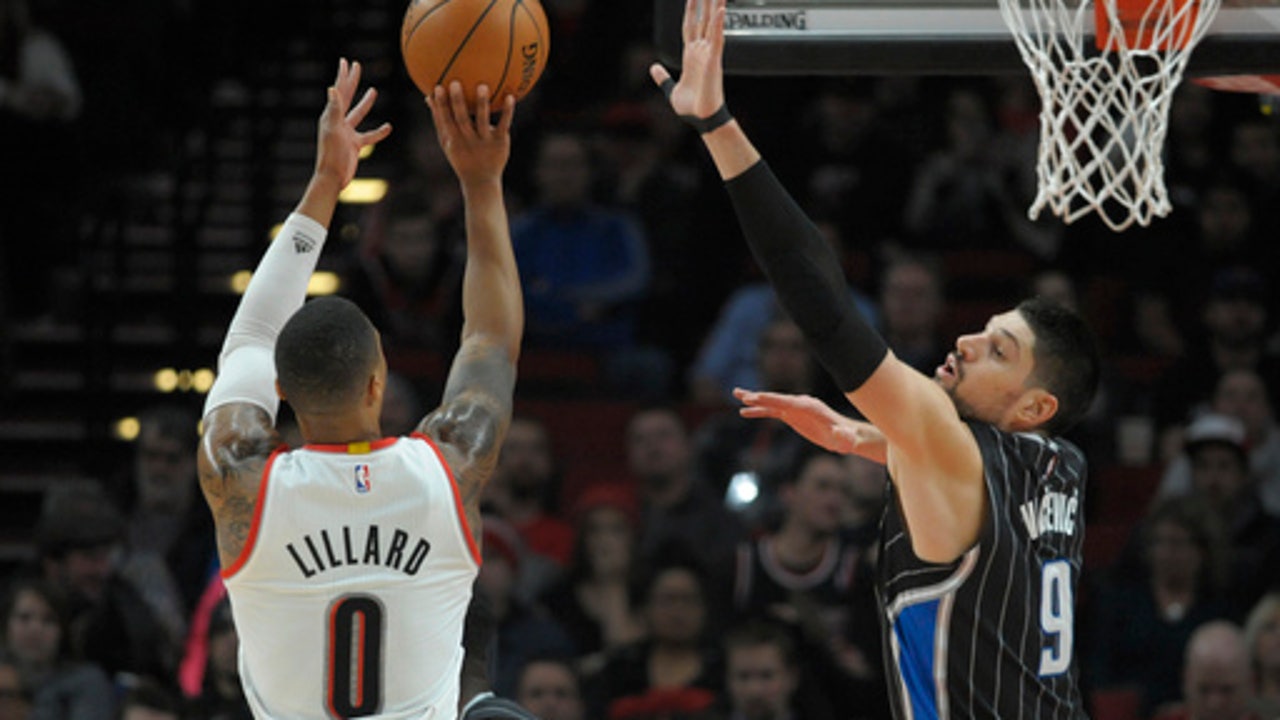 Vucevic's season-high 30 lead Magic past Blazers, 115-109 (Jan 13, 2017)